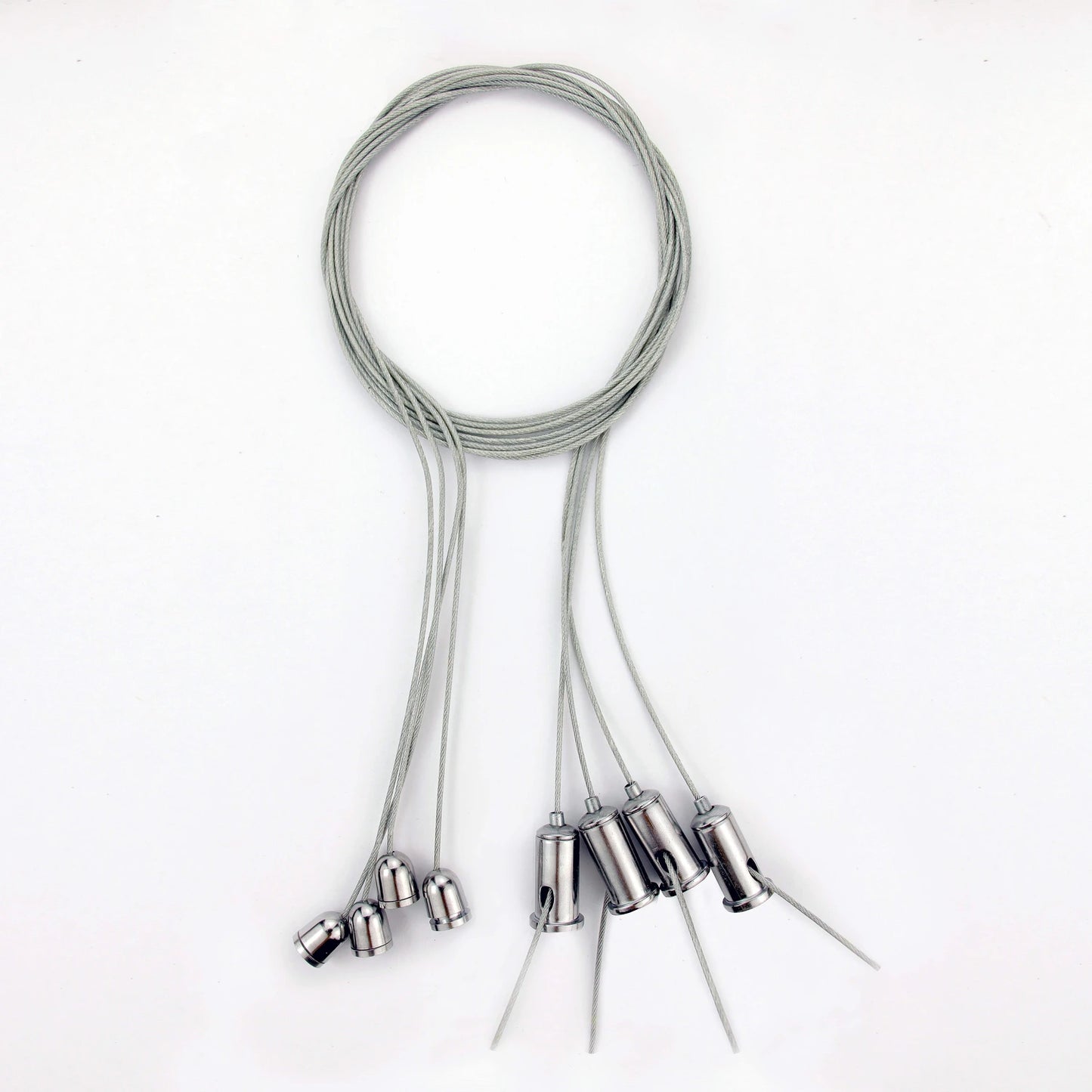 Zilveren ophangset voor akoestisch plafondpaneel