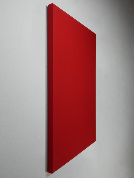 Rood akoestisch wandpaneel