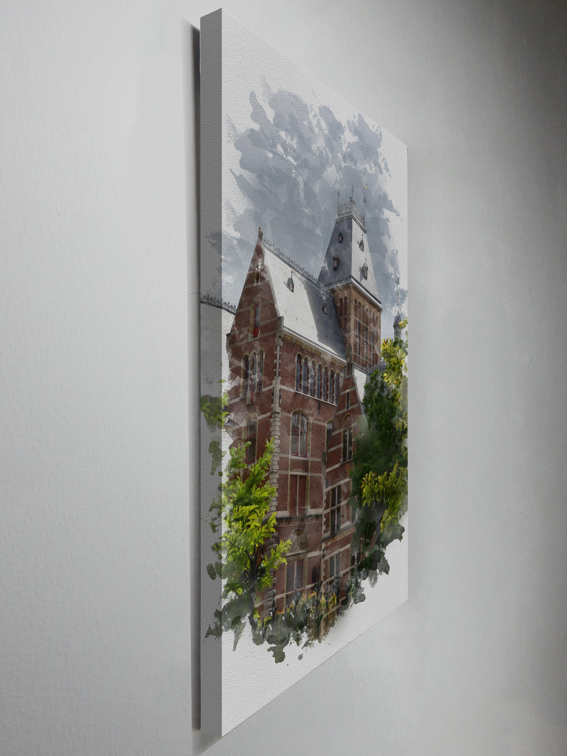 Akoestisch kunstpaneel geïnspireerd op Rijksmuseum kunst